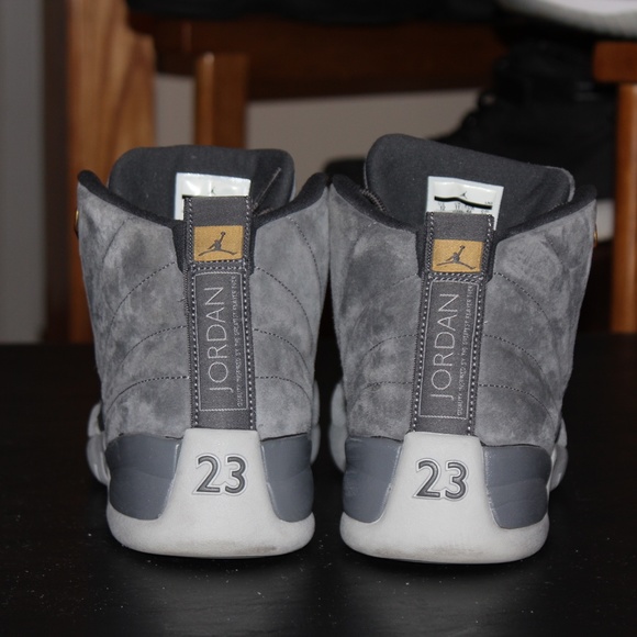 Jordan 12 Retro Dark Grey 2017 130690-005 SZ 12 - Picture 3 of 7